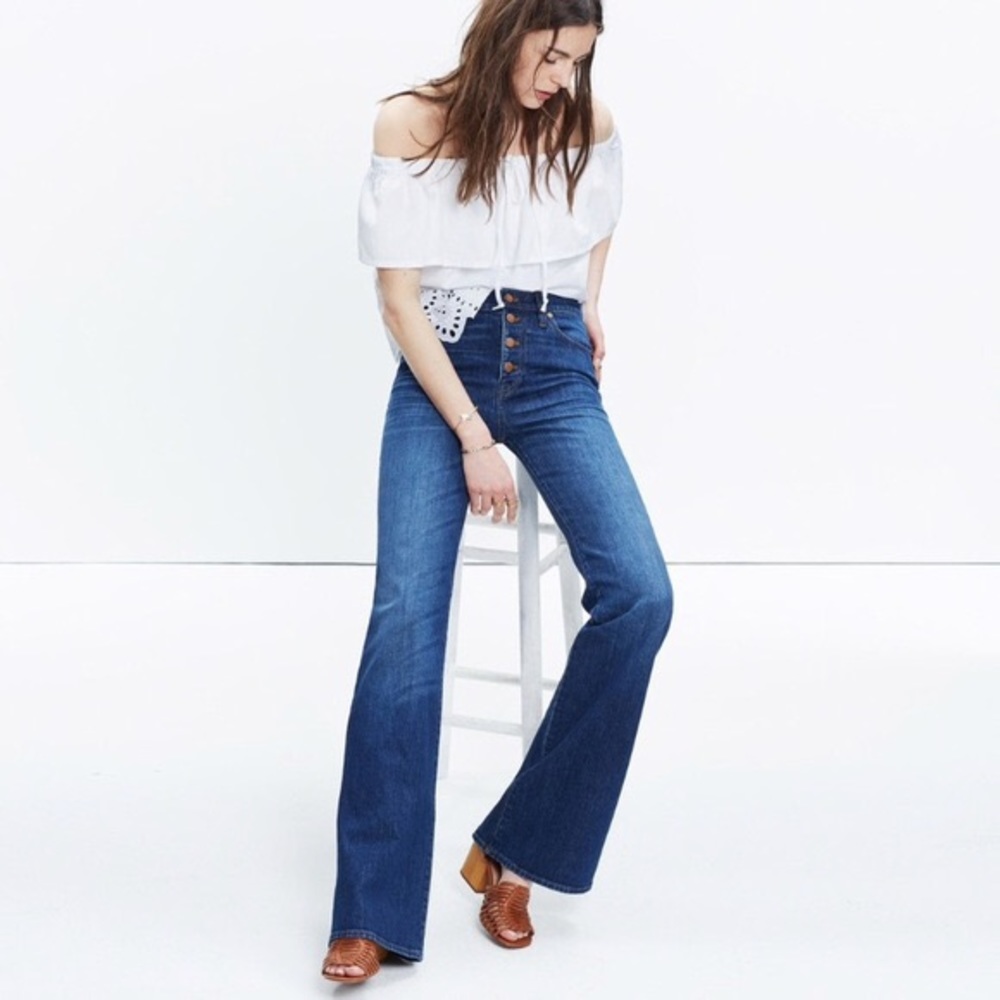 Madewell Flea market flares
